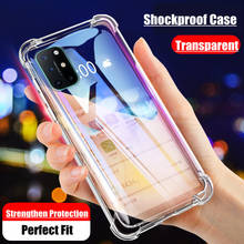 For Oneplus 8t Case Luxury Transparent Shockproof Silicone Case For Oneplus 8 PRO 8T Nord 7 7T PRO 1+8 1+8t 1+7 1+7t Back Cover 2024 - buy cheap