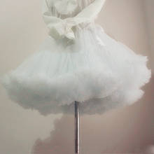 Vestido de baile underskirt balanço vestido curto petticoat lolita cosplay petticoat ballet tutu saia rockabilly crinoline 2024 - compre barato