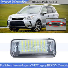 CAPQX-luz de la placa de matrícula del portón trasero, para Subaru Forester BRZ Impreza WRX Legacy XV Crosstrek 2024 - compra barato