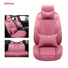 HeXinYan Leather Universal Car Seat Covers for Jeep all models Grand Cherokee compass Renegade Cherokee auto accessories styling 2024 - buy cheap