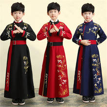 Disfraz de Hanfu tradicional para niños, traje bordado de estilo chino, 2021 2024 - compra barato