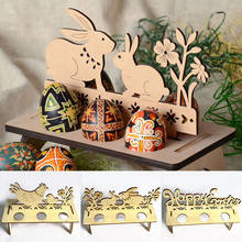 Easter Egg Storage Rack Holder Rabbit Hen Happy Easter Decorations Easter Egg Organizer for Home Shop Windows Ornament 2024 - buy cheap