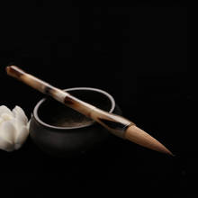 Chinese Traditional Calligraphy Brush Pen Painting Large Regular Script Practice Weasel Hair Horns Penholder Writing Brush Gift 2024 - buy cheap