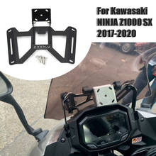 Для Kawasaki NINJA Z1000 SX 2017-2020 GPS смартфон навигационное крепление Монтажный кронштейн держатель адаптера 2024 - купить недорого