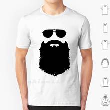 Beard Glasses T Shirt 6xl Cotton Cool Tee Simple Basic Style Stylish Cool Fresh New Top 2017 Joke Jokes Fun Funny Meme Memes 2024 - buy cheap