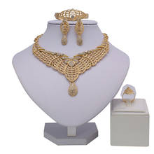 ZuoDi Dubai Gold new design Jewelry Set Wholesale Nigerian Wedding woman accessories jewelry set Fashion African Jewelry Set 2024 - buy cheap