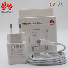 Original huawei Charger 5V 2A Adapter Micro usb cable honor 7 7x 7a 6a y7 y6 2017 y3 6/plus P8 lite y7 prime 2018 p smart 2019 2024 - buy cheap