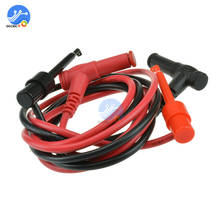 1Pair Banana Plug To Test Hook Clip Probe Cable For Multimeter Test Equipment 2024 - buy cheap