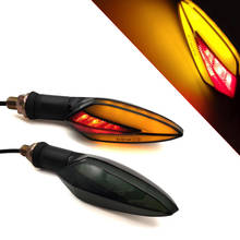 Luzes led para seta de motocicleta, acessórios para motor, lâmpada vermelha amarela, para honda cbr 1000rr xx 1100 1100xx 929 vtx1300 2024 - compre barato