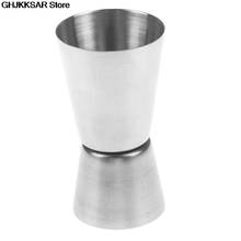 Double Jigger Measure Shot Stainless Steel Cocktail Measuring Jigger Drink Spirit Measure Cup Bar Accessories Bar Tools 2024 - buy cheap