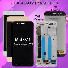1PCS Tested 5.5 Inch For Xiaomi 5X Lcd With Touch Panel Screen Digitizer Assembly For Xiaomi Mi A1 Display With Frame 2024 - buy cheap