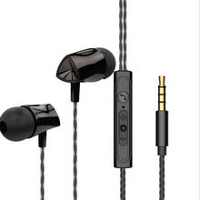 Olhveitra 3.5mm In ear Earphone Gaming Wired Headset For iPhone Samsung Xiaomi Computer 3.5 Earbuds With Microphone Sport Stereo 2024 - buy cheap