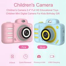 2.4'' Mini Children Camera 8MP HD 1080P Kids Educational Toy Camera for Christmas Birthday Gifts Projection Video Digital Camera 2024 - buy cheap