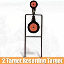 Spinner de acción doble Mag 44 para exteriores, 2 objetivos de reajuste, objetivo para Paintball 2024 - compra barato