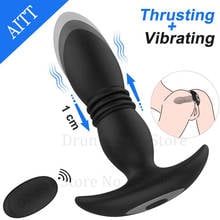 7 Speed Telescopic Prostate Massager Remote Control Anal Plug Butt Plug G-spot Stimulate Dildo Vibrator Sex Toys For Men Women 2024 - buy cheap