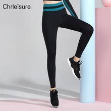 CHRLEISURE Fitness Leggings Women Gym High Waist Push Up Running Leggings Workout Sport Female Fashion Femme Elasticity Legging 2024 - buy cheap