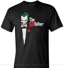 Хлопковое платье с рисунком и Ha отца в стиле «Джокер» футболка Для Мужчин's смять, футболка Homme полноват футболка Для мужчин забавные 2024 - купить недорого