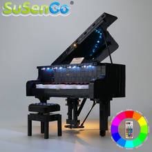 Kit de luzes led susengo para grand piano 21323 ideias, (modelo não incluso) 2024 - compre barato