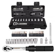 35pcs/set 2-20Nm Ratchet Adjustable Torque Wrench Socket Bit Industrial Grade Bicycle Repair Tools 2024 - buy cheap