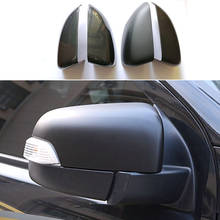 Carbon Fiber Color/Matte Black Rearview Mirror Cover Auto Part Exterior Side Mirror Protection For Ranger 2012-2019 T6 T7 T8 2024 - buy cheap