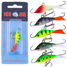 Sougayilang 1 pçs 5.2cm 8g inverno isca de pesca no gelo falso isca artificial leurre balanceador para pesca carpa walleye pike poleiro 2024 - compre barato