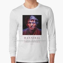 Hannibal-Season 1 Long Sleeve T Shirt 100% Pure Cotton Big Size Hannibal Hannibal Lecter Will Mads Mikkelsen Hugh Dancy 2024 - buy cheap