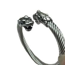 men bangle Norse viking odin wolf Scandinavian amulet bracelet for men stainless steel 2024 - buy cheap