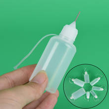 30ml Empty Squeezable Bottle Needle Tip Needle Squeeze Empty Bottle Metal Needle Cap White Plastic Dropper Bottles 1pc 2024 - buy cheap