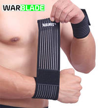 WarBLade-muñequera deportiva elástica de algodón, muñequera de apoyo para gimnasio, banda para envolver tenis, Fitness, levantamiento de potencia, 1 ud. 2024 - compra barato