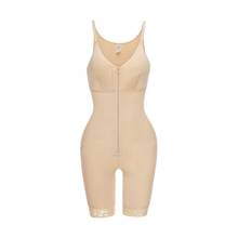 Mulheres emagrecimento shapewear bodysuit renda firme controle moldar roupa interior cintura trainer espartilho zíper colete corpo escultura roupas 2024 - compre barato