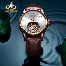 AESOP Top Brand Luxury Men Watch 100%Real Tourbillon Men's Mechanical Watches Sapphire Glass Waterproof Watch 2024 - buy cheap