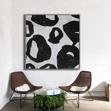 Black And White Canvas Art Abstract Painting Textured Painting Fine Art Hand Painted Modern Art Home Decor Large Wall Art 2024 - buy cheap