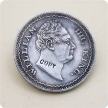 1834 Индия-британская 1 рупия-Вильям Ив копия монет 2024 - купить недорого