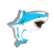 Stainless Steel Shark Shaped Cookie Cutter Slicer DIY Biscuit Mould Fondant Cake Decoration Mold Baking Pastry Tools S7239 2024 - buy cheap