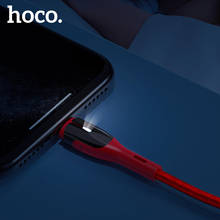 HOCO-cable usb de aleación de zinc para móvil, cargador de carga rápida para iphone 11 Pro Max XR Xs Max X 8 7, ipad 2 2024 - compra barato