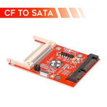 Kebidu-Adaptador convertidor de CF a Sata, tarjeta de memoria compacta, Serial ATA HDD, disco duro, 2,5, 22 pines 2024 - compra barato