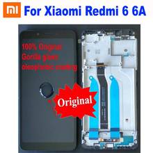 Original New Best 10 point Touch Screen Digitizer LCD Display Assembly Sensor + Frame For Xiaomi Redmi 6 6A Hongmi 6 Pantalla 2024 - buy cheap