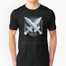 Camisa logotipo-clash challenger 2, camiseta 100% de algodão puro, clã choque 2024 - compre barato