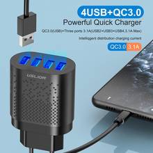 New QC3.0 Fast Charging USB Charging Head US Regulatory European Plug Power Adapter Portable Travel Mobile Phone Charger 2024 - buy cheap