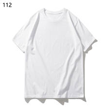 100% хлопок индивидуальные футболки для женщин/мужчин DIY ваш как фото или логотип печать белая футболка модная мужская футболка на заказ 112 2024 - купить недорого
