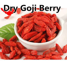 Baya de Goji súper seca, baya china de Wolfberry,Lycium Barbarum, el mejor regalo chino, bueno para el cáncer y los ojos 2024 - compra barato