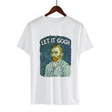 Van Gogh Art T-shirt ladies tops printed graphics T-shirt women new streetwear casual Harajuku T-shirt Femme 2024 - buy cheap