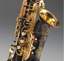 Абсолютно Новый альт-саксофон YAS82Z золотой ключ Супер Профессиональный Высокое качество Черный Золотой Саксофон мундштук подарок 2024 - купить недорого