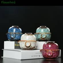 Conjunto de chá kung fu de porcelana de cerâmica, conjunto de chá japonês, um pote e dois copos, conjunto de chá kung fu 2024 - compre barato