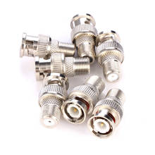 5 Pcs/Set BNC Male Plug To F Female Jack Coax Connector Adapter For CCTV Camera 2024 - buy cheap