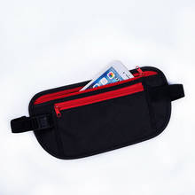 Travel Money Belt Bag Hidden Waist Pack Security Wallet Bag Passport Pouch RFID Holder /BY 2024 - compra barato