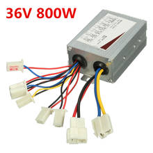 36V 500W 800W Electric Scooter Parts Bicycle E-bike Brush DC Motor Speed Controller Accessories Parts 2024 - buy cheap