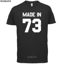 Made In '73 - Mens T-Shirt -  43rd Birthday - Present - Gift -1973 Short Sleeves O-Neck T Shirt Tops Tshirt Homme sbz3365 2024 - buy cheap