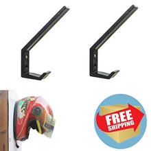 2× Motorcycle Helmet Holder, Jacket Hanger, Motorbike Wall Mount Display Rack 2024 - buy cheap
