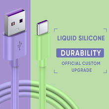 3A Fast Charging Cable USB Type C Micro USB Fast Charging USB Cable Liquid Silicone Charging Data Wire For Xiaomi Huawei Samsung 2024 - buy cheap